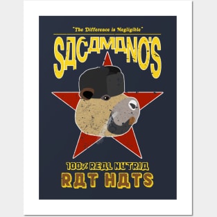 Sacamano's Rat Hats Posters and Art